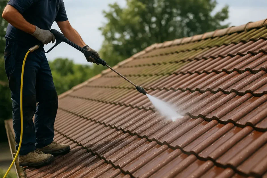 Soft-Wash-vs.-Pressure-Wash-for-Commercial-Roof-Cleaning